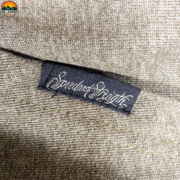 Speed And Strength Motorcycle Sleeveless Hoodie Brown Full-Zip Women's Size 2XL - Picture 9 of 10